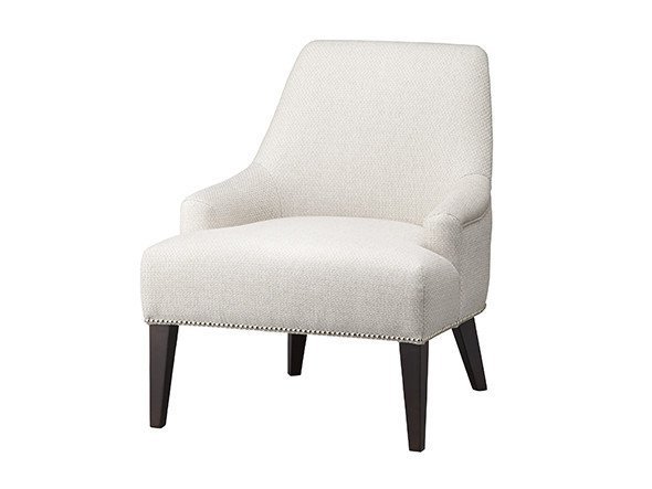 【フライミー ブラン/FLYMEe Blanc / GOODS】のLOUNGE CHAIR / ラウンジチェア 鋲仕上げ n5932 インテリア・キッズ・メンズ・レディースファッション・服の通販 founy(ファニー) 　エレガント 上品　Elegant　クラシカル　Classical, Vintage-Inspired　シンプル　Simple, Minimal　スマート　Smart, Elegant　モダン　Modern, Contemporary　ホーム・キャンプ・アウトドア・お取り寄せ　Home Living / Home & Lifestyle / Camping Gear / Outdoor Camping　家具・インテリア　Home Furniture & Interior. Stylish & Functional Living Spaces　チェア・椅子　Seating & Chairs　ラウンジチェア・リクライナー　Lounge Chairs / Recliners　張地:鋲:ニッケル、脚部ダークブラウン|ID: prp329100000004126 ipo3291000000036305318