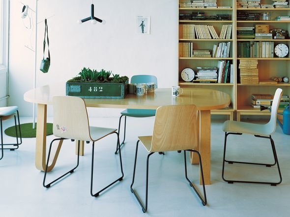【イデー/IDEE / GOODS】のLANGUE STACKING CHAIR / ラング スタッキングチェア 人気、トレンドファッション・服の通販 founy(ファニー) 　シンプル　Simple　テーブル　Table　デスク　Desk　フォルム　Form　ワーク　Work　猫　Cat　ホーム・キャンプ・アウトドア・お取り寄せ　Home,Garden,Outdoor,Camping Gear　家具・インテリア　Furniture　チェア・椅子　Chair　ダイニングチェア　Dining Chair　other-3|ID: prp329100000004170 ipo3291000000031551980