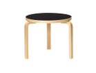 【アルテック/artek / GOODS】のTABLE 90D / 90D テーブル 脚部:ナチュラルラッカー / 天板:ブラックリノリウム|ID: prp329100000004204 ipo3291000000037091479