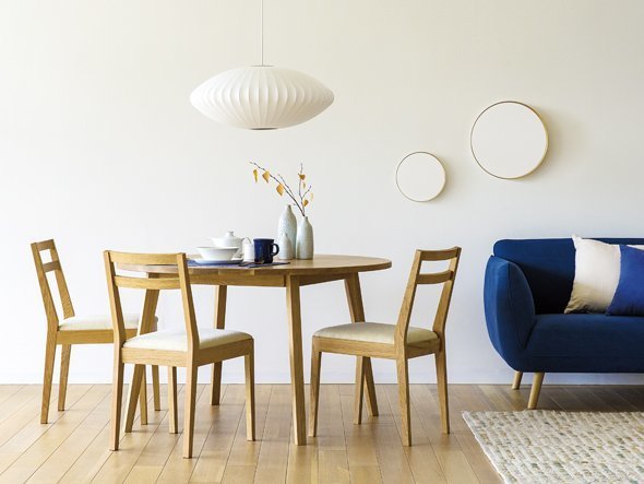 【フライミー ヴェール/FLYMEe vert / GOODS】のROUND DINING TABLE / ラウンド ダイニングテーブル #27224 人気、トレンドファッション・服の通販 founy(ファニー) 　シンプル　Simple, Minimal　テーブル　Table, Dining Table　ラウンド　Round, Round Neck　ホーム・キャンプ・アウトドア・お取り寄せ　Home Living / Home & Lifestyle / Camping Gear / Outdoor Camping　家具・インテリア　Home Furniture & Interior. Stylish & Functional Living Spaces　テーブル　Dining, Coffee & Side Tables　ダイニングテーブル・食卓テーブル　Dining Tables　other-2|ID: prp329100000004251 ipo3291000000031531548
