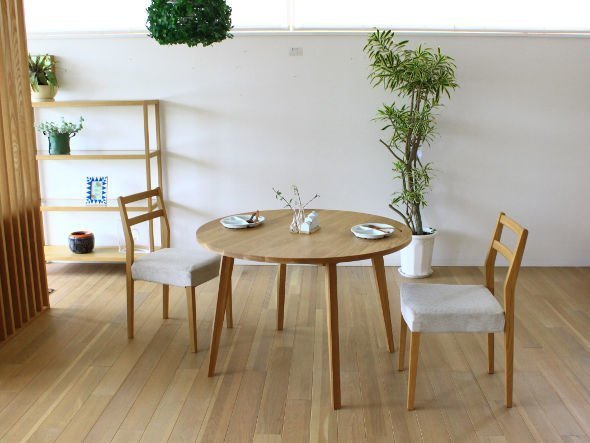 【フライミー ヴェール/FLYMEe vert / GOODS】のROUND DINING TABLE / ラウンド ダイニングテーブル #27224 人気、トレンドファッション・服の通販 founy(ファニー) 　シンプル　Simple, Minimal　テーブル　Table, Dining Table　ラウンド　Round, Round Neck　ホーム・キャンプ・アウトドア・お取り寄せ　Home Living / Home & Lifestyle / Camping Gear / Outdoor Camping　家具・インテリア　Home Furniture & Interior. Stylish & Functional Living Spaces　テーブル　Dining, Coffee & Side Tables　ダイニングテーブル・食卓テーブル　Dining Tables　other-4|ID: prp329100000004251 ipo3291000000031531551