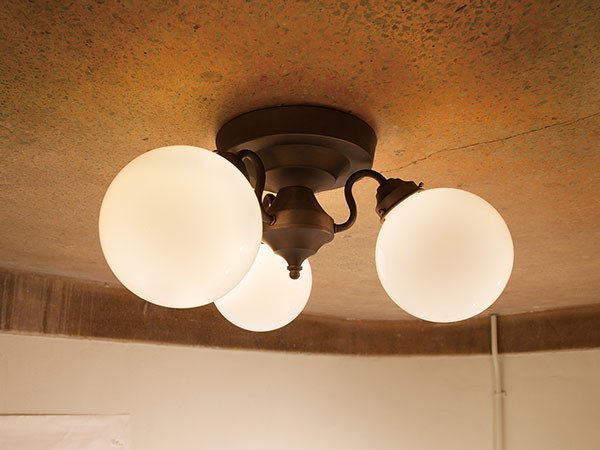 【フライミーパーラー/FLYMEe Parlor / GOODS】のCeiling Lamp / シーリングランプ 3灯 #14607 人気、トレンドファッション・服の通販 founy(ファニー) 　送料無料　Free Shipping　ガラス　Glass, Glassware　クラシカル　Classical, Vintage-Inspired　ホーム・キャンプ・アウトドア・お取り寄せ　Home Living / Home & Lifestyle / Camping Gear / Outdoor Camping　家具・インテリア　Home Furniture & Interior. Stylish & Functional Living Spaces　ライト・照明　Lamps & Lighting Fixtures　シーリングライト・天井照明　Ceiling Light / Flush Mount Light　 other-1|ID: prp329100000004273 ipo3291000000030227397