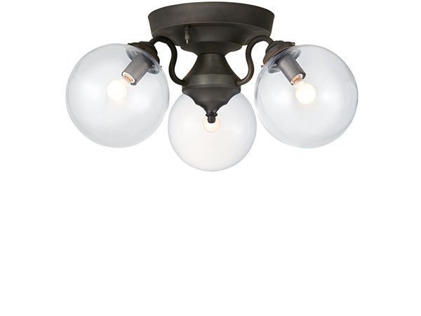 【フライミーパーラー/FLYMEe Parlor / GOODS】のCeiling Lamp / シーリングランプ 3灯 #14607 インテリア・キッズ・メンズ・レディースファッション・服の通販 founy(ファニー) 　送料無料　Free Shipping　ガラス　Glass, Glassware　クラシカル　Classical, Vintage-Inspired　ホーム・キャンプ・アウトドア・お取り寄せ　Home Living / Home & Lifestyle / Camping Gear / Outdoor Camping　家具・インテリア　Home Furniture & Interior. Stylish & Functional Living Spaces　ライト・照明　Lamps & Lighting Fixtures　シーリングライト・天井照明　Ceiling Light / Flush Mount Light　クリア|ID: prp329100000004273 ipo3291000000030227410