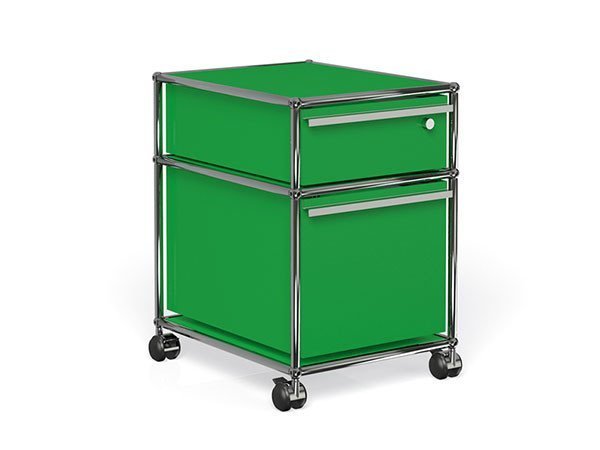 【ユーエスエム/USM / GOODS】のUSM Haller Wagon / USMハラー ワゴン(鍵付き) W / D / H:418 / 523 / 605mm A6サイズドロワー × 1、A4サイズドロワー × 1 インテリア・キッズ・メンズ・レディースファッション・服の通販 founy(ファニー) コレクション Collection, Seasonal Line シンプル Simple, Minimal ステーショナリー Stationery, Office Supplies デスク Desk, Work Desk ニューヨーク New York, NYC Style ホーム・キャンプ・アウトドア・お取り寄せ Home Living / Home & Lifestyle / Camping Gear / Outdoor Camping 家具・インテリア Home Furniture & Interior. Stylish & Functional Living Spaces 収納家具・キャビネット Storage Furniture チェストワゴン・移動式収納 Mobile Wagon USM グリーン(海外取り寄せ)|ID: prp329100000004293 ipo3291000000036858754