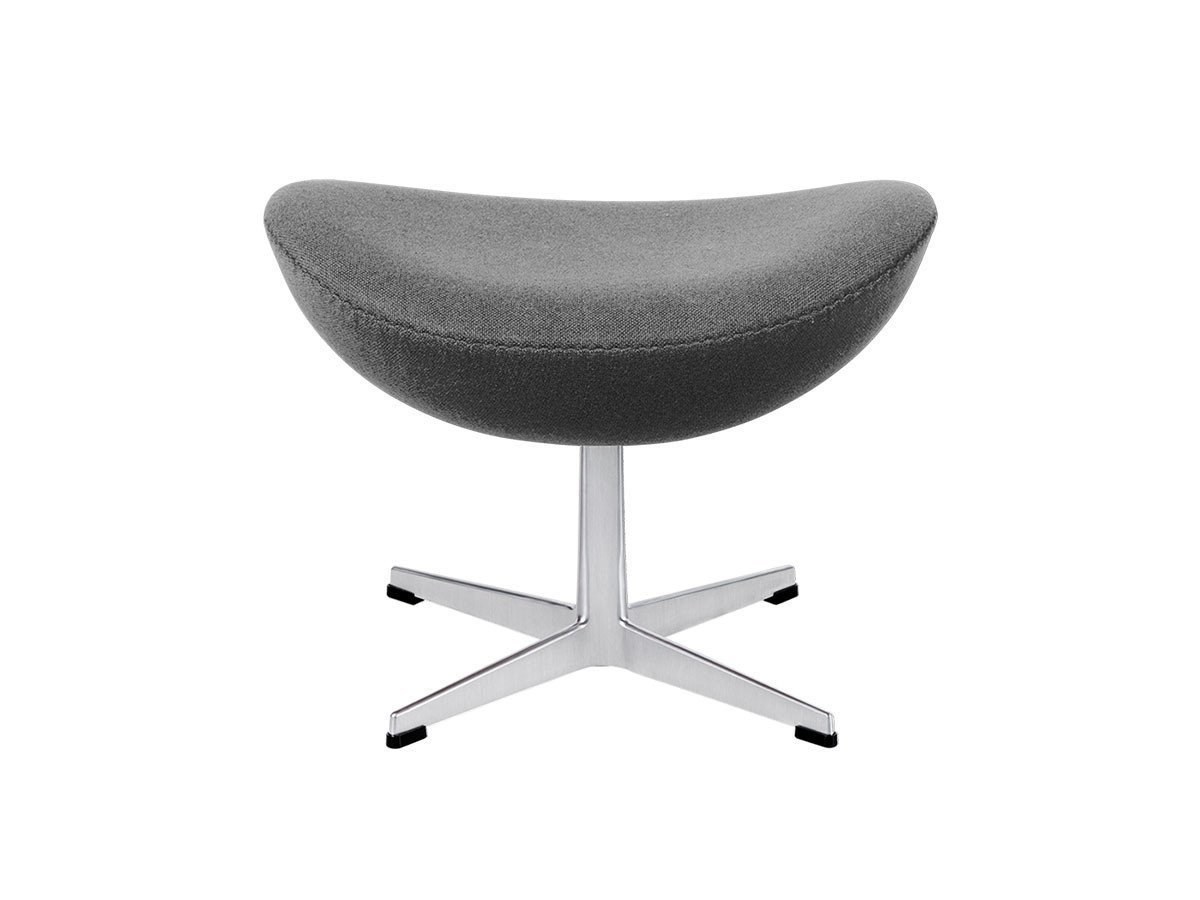 【フリッツ ハンセン/FRITZ HANSEN / GOODS】のEGG / エッグチェア フットスツール 3127 インテリア・キッズ・メンズ・レディースファッション・服の通販 founy(ファニー) 　インナー　Inner　クラシック　Classic　ドロップ　Drop　ファブリック　Fabric　送料無料　Free Shipping　おすすめ　Recommend　ホーム・キャンプ・アウトドア・お取り寄せ　Home,Garden,Outdoor,Camping Gear　家具・インテリア　Furniture　チェア・椅子　Chair　スツール　Stool　張地:ハリンダル 116 ホワイトグレー()、脚部:サテン仕上|ID: prp329100000004297 ipo3291000000030208254