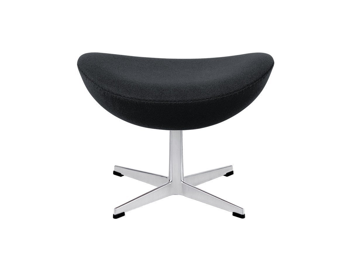 【フリッツ ハンセン/FRITZ HANSEN / GOODS】のEGG / エッグチェア フットスツール 3127 インテリア・キッズ・メンズ・レディースファッション・服の通販 founy(ファニー) 　インナー　Inner　クラシック　Classic　ドロップ　Drop　ファブリック　Fabric　送料無料　Free Shipping　おすすめ　Recommend　ホーム・キャンプ・アウトドア・お取り寄せ　Home,Garden,Outdoor,Camping Gear　家具・インテリア　Furniture　チェア・椅子　Chair　スツール　Stool　張地:ハリンダル 180 チャコール()、脚部:サテン仕上|ID: prp329100000004297 ipo3291000000030208292