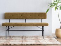【ジャーナルスタンダード ファニチャー/journal standard Furniture / GOODS】のPAXTON LD BENCH / パクストン LDベンチ(アンバー) 人気、トレンドファッション・服の通販 founy(ファニー) コーデュロイ Corduroy, Cord Fabric ユーズド Used, Vintage-Look リラックス Relax, Relaxed Fit ホーム・キャンプ・アウトドア・お取り寄せ Home Living / Home & Lifestyle / Camping Gear / Outdoor Camping 家具・インテリア Home Furniture & Interior. Stylish & Functional Living Spaces チェア・椅子 Seating & Chairs ダイニングベンチ・玄関ベンチ Bench & Dining Benches |ID:prp329100000004302
