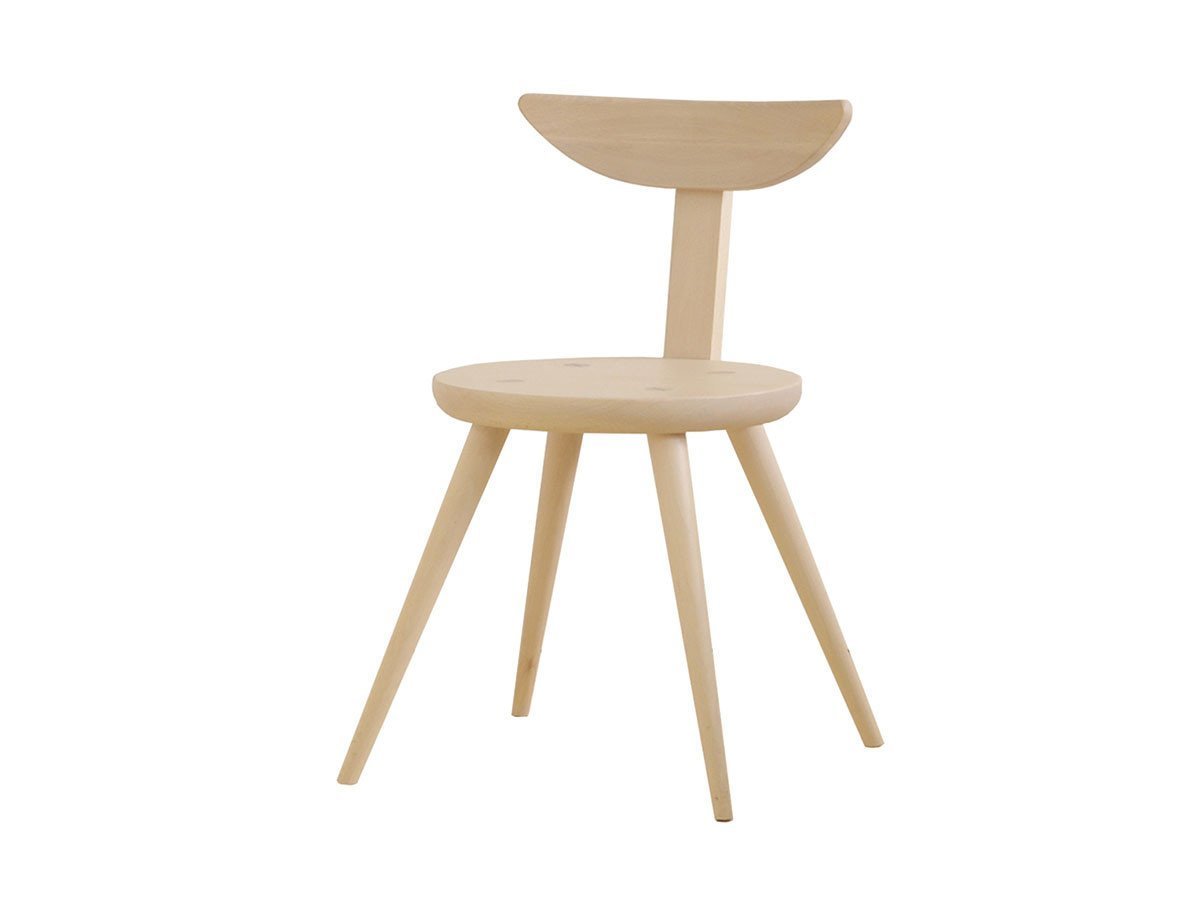 【フライミーパーラー/FLYMEe Parlor / GOODS】のDINING CHAIR / ダイニングチェア #100197 インテリア・キッズ・メンズ・レディースファッション・服の通販 founy(ファニー) 　送料無料　Free Shipping　シンプル　Simple, Minimal　テーブル　Table, Dining Table　ホーム・キャンプ・アウトドア・お取り寄せ　Home Living / Home & Lifestyle / Camping Gear / Outdoor Camping　家具・インテリア　Home Furniture & Interior. Stylish & Functional Living Spaces　チェア・椅子　Seating & Chairs　ダイニングチェア・木製チェア　Dining Chairs　ホワイト|ID: prp329100000004323 ipo3291000000035165670