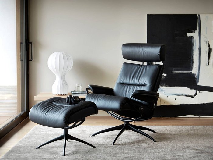 【ストレスレス/Stressless / GOODS】のStressless Tokyo Star with adjustable headrest / ストレスレス トーキョー スター ヘッドレスト付ローバック Mサイズ インテリア・キッズ・メンズ・レディースファッション・服の通販 founy(ファニー) https://founy.com/ クッション Cushion コンパクト Compact シンプル Simple スプリング Spring フィット Fit モダン Modern 冬 Winter ホーム・キャンプ・アウトドア・お取り寄せ Home,Garden,Outdoor,Camping Gear 家具・インテリア Home Furniture & Interior. Stylish & Functional Living Spaces チェア・椅子 Chair リクライニングチェア Recliner Chair |ID: prp329100000004357 ipo3291000000030233592