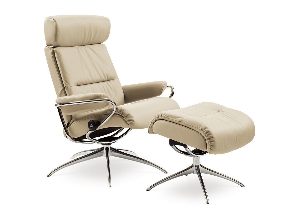 【ストレスレス/Stressless / GOODS】のStressless Tokyo Star with adjustable headrest / ストレスレス トーキョー スター ヘッドレスト付ローバック Mサイズ 人気、トレンドファッション・服の通販 founy(ファニー) 　クッション　Cushion　コンパクト　Compact　シンプル　Simple　スプリング　Spring　フィット　Fit　モダン　Modern　冬　Winter　ホーム・キャンプ・アウトドア・お取り寄せ　Home,Garden,Outdoor,Camping Gear　家具・インテリア　Home Furniture & Interior. Stylish & Functional Living Spaces　チェア・椅子　Chair　リクライニングチェア　Recliner Chair　other-3|ID: prp329100000004357 ipo3291000000031489728