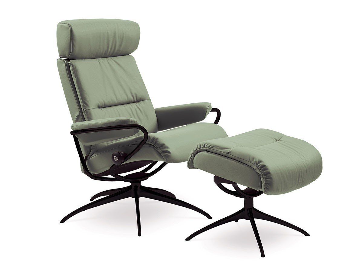【ストレスレス/Stressless / GOODS】のStressless Tokyo Star with adjustable headrest / ストレスレス トーキョー スター ヘッドレスト付ローバック Mサイズ 人気、トレンドファッション・服の通販 founy(ファニー) 　クッション　Cushion　コンパクト　Compact　シンプル　Simple　スプリング　Spring　フィット　Fit　モダン　Modern　冬　Winter　ホーム・キャンプ・アウトドア・お取り寄せ　Home,Garden,Outdoor,Camping Gear　家具・インテリア　Home Furniture & Interior. Stylish & Functional Living Spaces　チェア・椅子　Chair　リクライニングチェア　Recliner Chair　other-4|ID: prp329100000004357 ipo3291000000031489729
