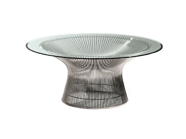 【ノル/Knoll / GOODS】のPlatner Collection Coffee Table / プラットナーコレクション コーヒーテーブル インテリア・キッズ・メンズ・レディースファッション・服の通販 founy(ファニー) 　エレガント 上品　Elegant　ガラス　Glass, Glassware　コレクション　Collection, Seasonal Line　シンプル　Simple, Minimal　テーブル　Table, Dining Table　フレーム　Frame, Outline　モダン　Modern, Contemporary　ワイヤー　Wire, Wired Bra　ホーム・キャンプ・アウトドア・お取り寄せ　Home Living / Home & Lifestyle / Camping Gear / Outdoor Camping　家具・インテリア　Home Furniture & Interior. Stylish & Functional Living Spaces　テーブル　Dining, Coffee & Side Tables　ローテーブル・センターテーブル　Coffee & Center Tables　天板:クリアガラス、脚部:ポリッシュニッケル|ID: prp329100000004430 ipo3291000000036860444