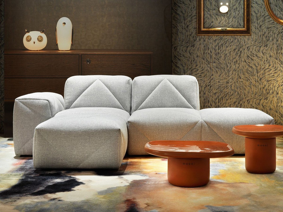 【モーイ/moooi / GOODS】のBFF Sofa / BFFソファ シューズラウンジ + ドルメーズ(ヴェスパーシルバー) 人気、トレンドファッション・服の通販 founy(ファニー) 　クッション　Cushion, Throw Pillow　シューズ　Shoes, Footwear　シンプル　Simple, Minimal　スプリング　Spring, Spring Collection　フォーム　Form　フレーム　Frame, Outline　ブロック　Block, Solid Block Pattern　リボン　Ribbon, Bow　ホーム・キャンプ・アウトドア・お取り寄せ　Home Living / Home & Lifestyle / Camping Gear / Outdoor Camping　家具・インテリア　Home Furniture & Interior. Stylish & Functional Living Spaces　ソファー　Couches & Sofas　カウチソファ・シェーズロング　Chaise Lounge Sofas　other-4|ID: prp329100000004498 ipo3291000000031538447