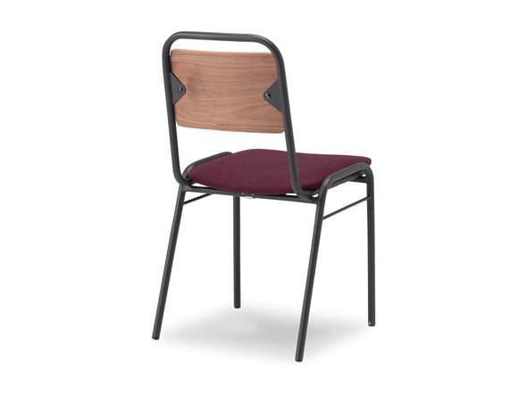 【フライミーパーラー/FLYMEe Parlor / GOODS】のChair / チェア f70258(板座) インテリア・キッズ・メンズ・レディースファッション・服の通販 founy(ファニー) 　送料無料　Free Shipping　おすすめ　Recommended / Our Picks　シルバー　Silver, Metallic Silver　スタイリッシュ　Stylish, Fashionable　スリム　Slim, Slim Fit　ホーム・キャンプ・アウトドア・お取り寄せ　Home Living / Home & Lifestyle / Camping Gear / Outdoor Camping　家具・インテリア　Home Furniture & Interior. Stylish & Functional Living Spaces　チェア・椅子　Seating & Chairs　ダイニングチェア・木製チェア　Dining Chairs　背面イメージ|ID: prp329100000004513 ipo3291000000030208780