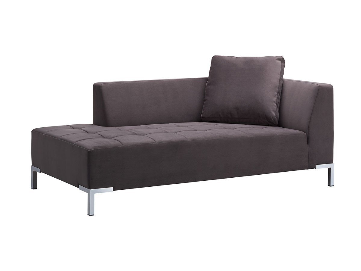 【フライミー ノワール/FLYMEe Noir / GOODS】のCOUCH / カウチ 右アーム・スチール脚 n59139 インテリア・キッズ・メンズ・レディースファッション・服の通販 founy(ファニー) 　キルティング　Quilted, Quilting　モダン　Modern, Contemporary　ホーム・キャンプ・アウトドア・お取り寄せ　Home Living / Home & Lifestyle / Camping Gear / Outdoor Camping　家具・インテリア　Home Furniture & Interior. Stylish & Functional Living Spaces　その他 インテリア雑貨、家具　Home Decor & Furniture Extras　張地:セット内容:ソファ + 背クッション1点|ID: prp329100000004518 ipo3291000000030233576