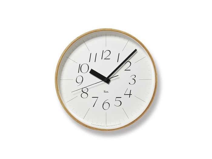 【レムノス/Lemnos / GOODS】のRIKI CLOCK RC / リキ クロック RC 電波時計 WR08-26 インテリア・キッズ・メンズ・レディースファッション・服の通販 founy(ファニー) https://founy.com/ 送料無料 Free Shipping シンプル Simple, Minimal 時計 Watch, Wristwatch ホーム・キャンプ・アウトドア・お取り寄せ Home Living / Home & Lifestyle / Camping Gear / Outdoor Camping 家具・インテリア Home Furniture & Interior. Stylish & Functional Living Spaces その他 インテリア雑貨、家具 Home Decor & Furniture Extras |ID: prp329100000004592 ipo3291000000030228469