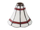 【フライミー ファクトリー/FLYMEe Factory / GOODS】のCUSTOM SERIES 4 Ceiling Lamp × Stained Glass Maribu / カスタムシリーズ 4灯シーリングランプ × ステンドグラス(マリブ) シェード:ホワイト|ID:prp329100000004605