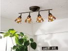 【フライミー ファクトリー/FLYMEe Factory / GOODS】のCUSTOM SERIES 4 Ceiling Lamp × Stained Glass Maribu / カスタムシリーズ 4灯シーリングランプ × ステンドグラス(マリブ) 大人の最旬トレンドファッション＆コーディネート founy(ファウニー) 送料無料 Free Shipping ハンド Hand, Handmade ホーム・キャンプ・アウトドア・お取り寄せ Home Living / Home & Lifestyle / Camping Gear / Outdoor Camping 家具・インテリア Home Furniture & Interior. Stylish & Functional Living Spaces ライト・照明 Lamps & Lighting Fixtures シーリングライト・天井照明 Ceiling Light / Flush Mount Light thumbnail 参考イメージ|ID: prp329100000004605 ipo3291000000037077461