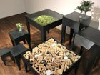 【フライミー ノワール/FLYMEe Noir / GOODS】のMURO / ムロ コレクションテーブル 高さ70cm シリーズでサイドテーブルを展開しています。|ID:prp329100000004629