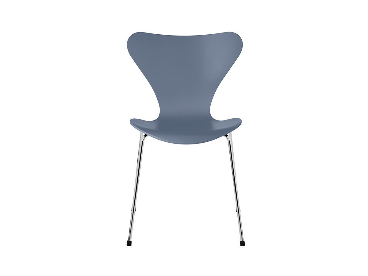【フリッツ ハンセン/FRITZ HANSEN / GOODS】のSERIES 7 / セブンチェア 3107 インテリア・キッズ・メンズ・レディースファッション・服の通販 founy(ファウニー) 　ウッド　Wooden Design　クラシック　Classic, Timeless Style　シェイプ　Shape, Slim Fit　シルク　Silk, 100% Silk　フォルム　Silhouette, Form　送料無料　Free Shipping　おすすめ　Recommended / Our Picks　ホーム・キャンプ・アウトドア・お取り寄せ　Home Living / Home & Lifestyle / Camping Gear / Outdoor Camping　家具・インテリア　Home Furniture & Interior. Stylish & Functional Living Spaces　チェア・椅子　Seating & Chairs　ダイニングチェア・木製チェア　Dining Chairs　シェル:ラッカー / ダスクブルー、脚部:クローム仕上|ID: prp329100000004638 ipo3291000000037063329