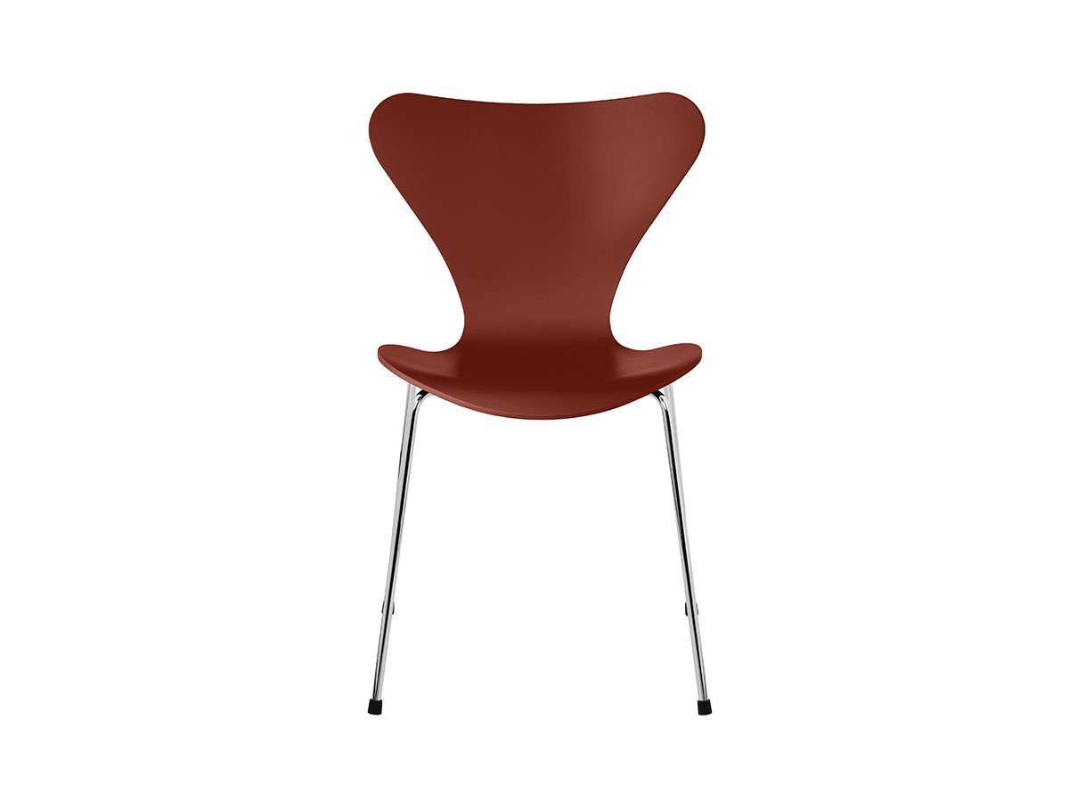 【フリッツ ハンセン/FRITZ HANSEN / GOODS】のSERIES 7 / セブンチェア 3107 インテリア・キッズ・メンズ・レディースファッション・服の通販 founy(ファウニー) 　ウッド　Wooden Design　クラシック　Classic, Timeless Style　シェイプ　Shape, Slim Fit　シルク　Silk, 100% Silk　フォルム　Silhouette, Form　送料無料　Free Shipping　おすすめ　Recommended / Our Picks　ホーム・キャンプ・アウトドア・お取り寄せ　Home Living / Home & Lifestyle / Camping Gear / Outdoor Camping　家具・インテリア　Home Furniture & Interior. Stylish & Functional Living Spaces　チェア・椅子　Seating & Chairs　ダイニングチェア・木製チェア　Dining Chairs　シェル:ラッカー / ベネチアンレッド、脚部:クローム仕上|ID: prp329100000004638 ipo3291000000037063373