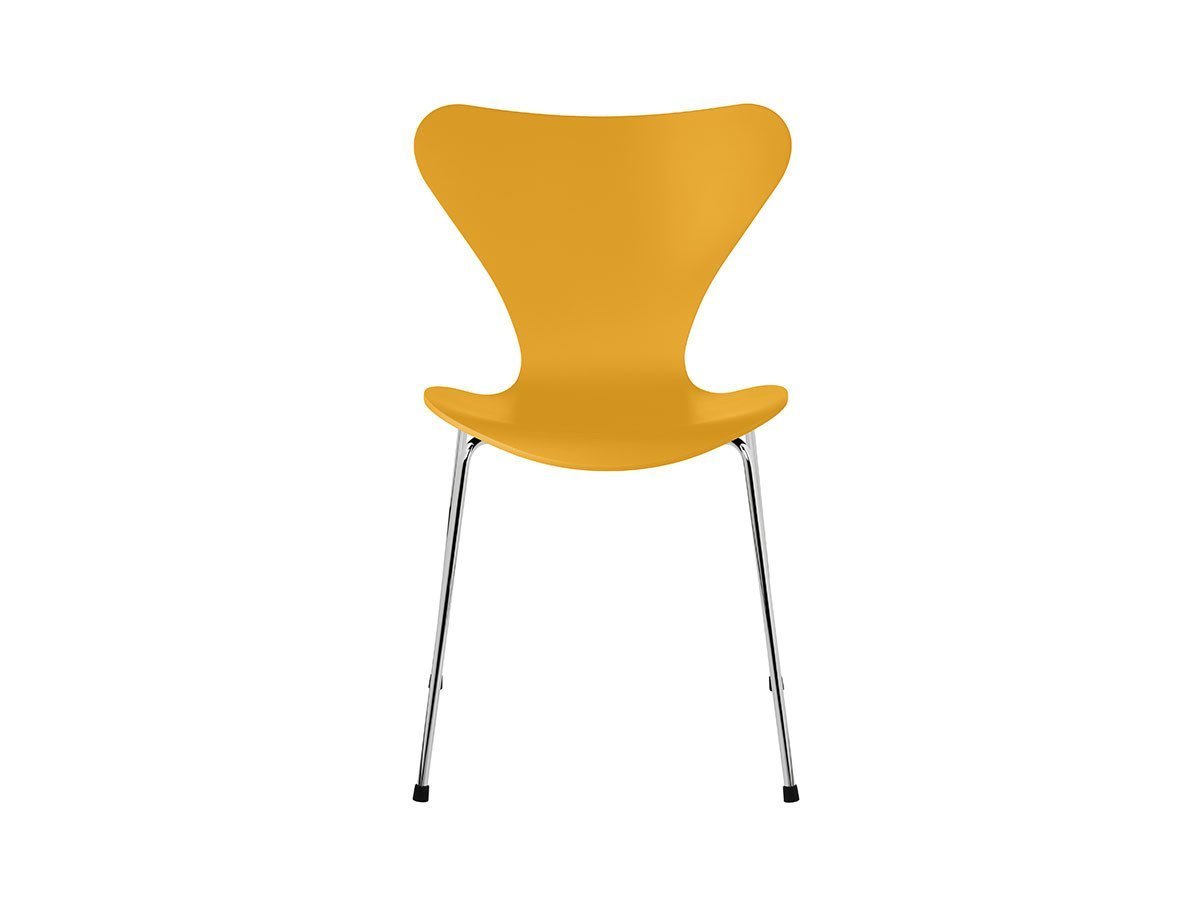 【フリッツ ハンセン/FRITZ HANSEN / GOODS】のSERIES 7 / セブンチェア 3107 インテリア・キッズ・メンズ・レディースファッション・服の通販 founy(ファウニー) 　ウッド　Wooden Design　クラシック　Classic, Timeless Style　シェイプ　Shape, Slim Fit　シルク　Silk, 100% Silk　フォルム　Silhouette, Form　送料無料　Free Shipping　おすすめ　Recommended / Our Picks　ホーム・キャンプ・アウトドア・お取り寄せ　Home Living / Home & Lifestyle / Camping Gear / Outdoor Camping　家具・インテリア　Home Furniture & Interior. Stylish & Functional Living Spaces　チェア・椅子　Seating & Chairs　ダイニングチェア・木製チェア　Dining Chairs　シェル:ラッカー / トゥルーイエロー、脚部:クローム仕上|ID: prp329100000004638 ipo3291000000037063376