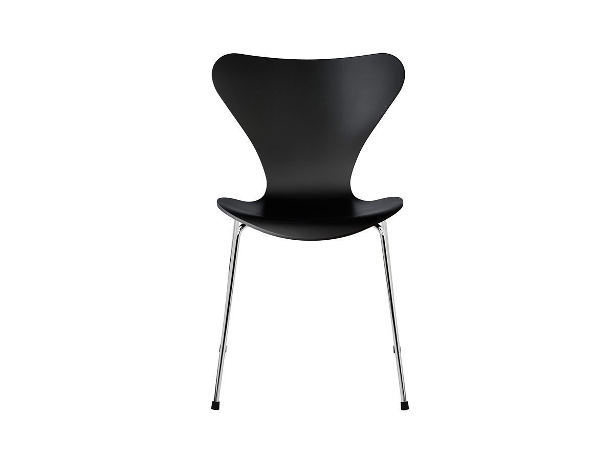 【フリッツ ハンセン/FRITZ HANSEN / GOODS】のSERIES 7 / セブンチェア 3107 インテリア・キッズ・メンズ・レディースファッション・服の通販 founy(ファウニー) 　ウッド　Wooden Design　クラシック　Classic, Timeless Style　シェイプ　Shape, Slim Fit　シルク　Silk, 100% Silk　フォルム　Silhouette, Form　送料無料　Free Shipping　おすすめ　Recommended / Our Picks　ホーム・キャンプ・アウトドア・お取り寄せ　Home Living / Home & Lifestyle / Camping Gear / Outdoor Camping　家具・インテリア　Home Furniture & Interior. Stylish & Functional Living Spaces　チェア・椅子　Seating & Chairs　ダイニングチェア・木製チェア　Dining Chairs　シェル:ラッカー / ブラック、脚部:クローム仕上|ID: prp329100000004638 ipo3291000000037063380