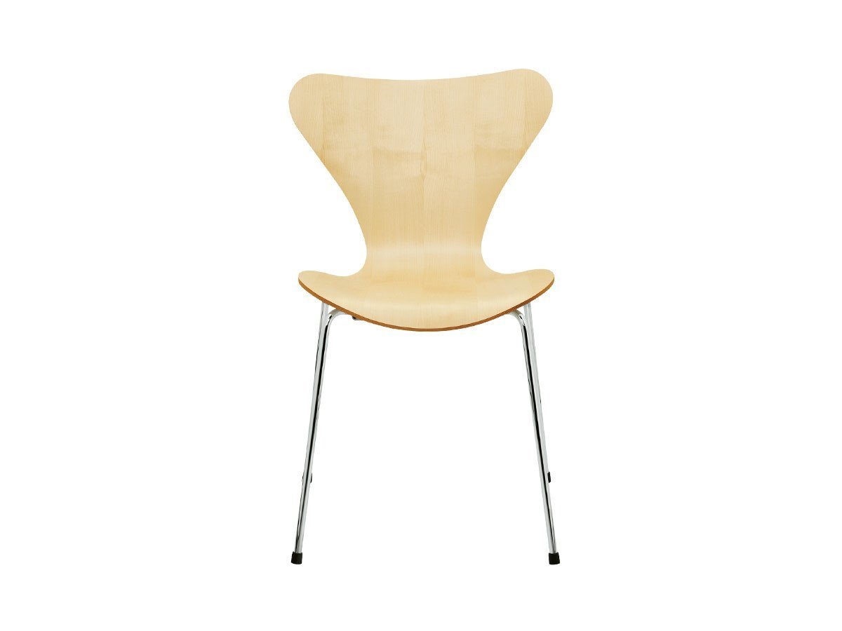 【フリッツ ハンセン/FRITZ HANSEN / GOODS】のSERIES 7 / セブンチェア 3107 インテリア・キッズ・メンズ・レディースファッション・服の通販 founy(ファウニー) 　ウッド　Wooden Design　クラシック　Classic, Timeless Style　シェイプ　Shape, Slim Fit　シルク　Silk, 100% Silk　フォルム　Silhouette, Form　送料無料　Free Shipping　おすすめ　Recommended / Our Picks　ホーム・キャンプ・アウトドア・お取り寄せ　Home Living / Home & Lifestyle / Camping Gear / Outdoor Camping　家具・インテリア　Home Furniture & Interior. Stylish & Functional Living Spaces　チェア・椅子　Seating & Chairs　ダイニングチェア・木製チェア　Dining Chairs　シェル:ナチュラルウッド / メープル、脚部:クローム仕上|ID: prp329100000004638 ipo3291000000037063393