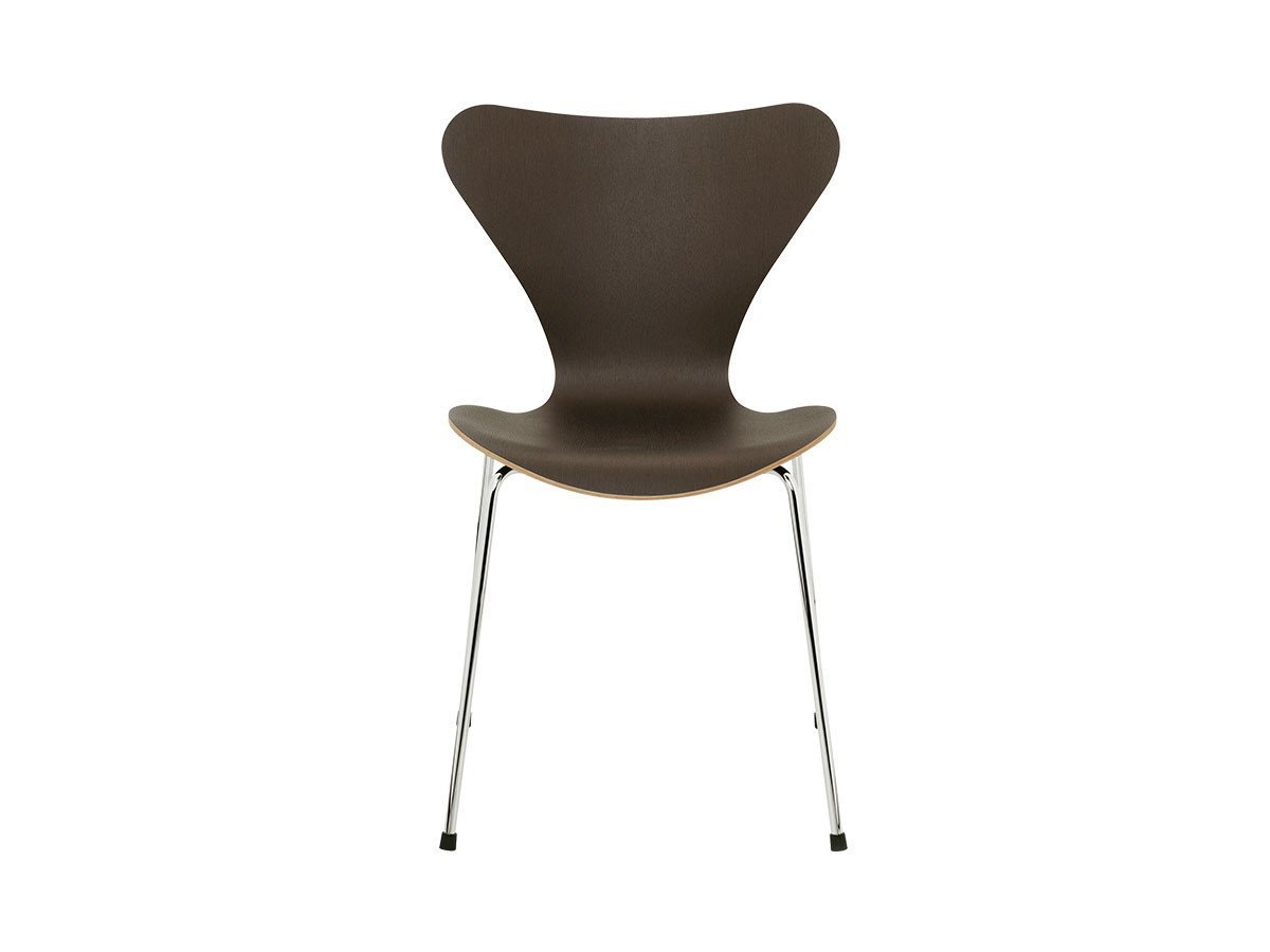 【フリッツ ハンセン/FRITZ HANSEN / GOODS】のSERIES 7 / セブンチェア 3107 インテリア・キッズ・メンズ・レディースファッション・服の通販 founy(ファウニー) 　ウッド　Wooden Design　クラシック　Classic, Timeless Style　シェイプ　Shape, Slim Fit　シルク　Silk, 100% Silk　フォルム　Silhouette, Form　送料無料　Free Shipping　おすすめ　Recommended / Our Picks　ホーム・キャンプ・アウトドア・お取り寄せ　Home Living / Home & Lifestyle / Camping Gear / Outdoor Camping　家具・インテリア　Home Furniture & Interior. Stylish & Functional Living Spaces　チェア・椅子　Seating & Chairs　ダイニングチェア・木製チェア　Dining Chairs　シェル:ナチュラルウッド / ダークステインドオーク(エッジ塗装なし)、脚部:クローム仕上|ID: prp329100000004638 ipo3291000000037063402