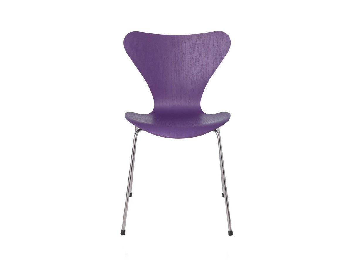 【フリッツ ハンセン/FRITZ HANSEN / GOODS】のSERIES 7 / セブンチェア 3107 インテリア・キッズ・メンズ・レディースファッション・服の通販 founy(ファウニー) 　ウッド　Wooden Design　クラシック　Classic, Timeless Style　シェイプ　Shape, Slim Fit　シルク　Silk, 100% Silk　フォルム　Silhouette, Form　送料無料　Free Shipping　おすすめ　Recommended / Our Picks　ホーム・キャンプ・アウトドア・お取り寄せ　Home Living / Home & Lifestyle / Camping Gear / Outdoor Camping　家具・インテリア　Home Furniture & Interior. Stylish & Functional Living Spaces　チェア・椅子　Seating & Chairs　ダイニングチェア・木製チェア　Dining Chairs　シェル:カラードアッシュ / エヴレンパープル 595|ID: prp329100000004638 ipo3291000000037063420
