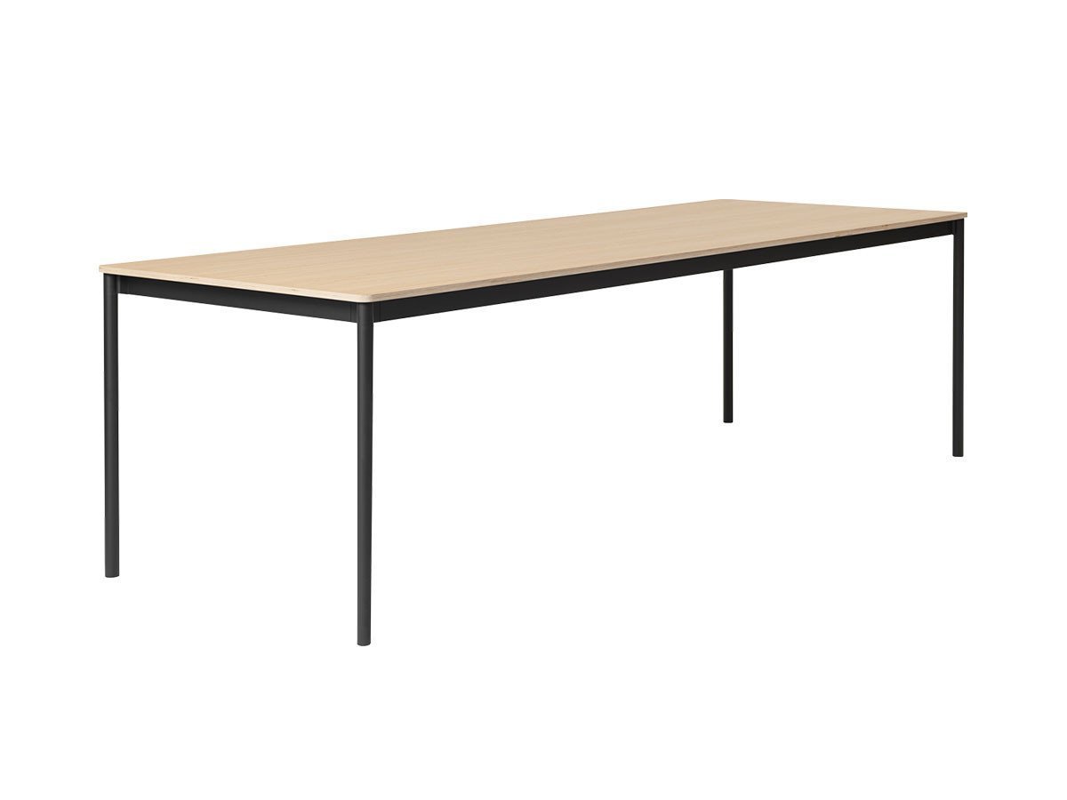 【ムート/MUUTO / GOODS】のBASE TABLE / ベーステーブル 250 × 90 インテリア・キッズ・メンズ・レディースファッション・服の通販 founy(ファニー) 　アクリル　Acrylic　シンプル　Simple　テーブル　Table　フィット　Fit　フレーム　Flame　ホーム・キャンプ・アウトドア・お取り寄せ　Home,Garden,Outdoor,Camping Gear　家具・インテリア　Furniture　テーブル　Table　ダイニングテーブル　Dining Table　オークベニヤ / プライウッド / ブラック|ID: prp329100000004649 ipo3291000000007903011