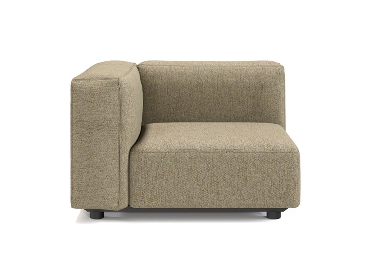 【マスターウォール/MASTERWAL / GOODS】のCOMPOSIT SYSTEM SOFA / コンポジット システムソファ ワンアーム100 インテリア・キッズ・メンズ・レディースファッション・服の通販 founy(ファニー) 　クッション　Cushion　フラット　Flat　リラックス　Relax　ホーム・キャンプ・アウトドア・お取り寄せ　Home,Garden,Outdoor,Camping Gear　家具・インテリア　Furniture　ソファー　Sofa　張地:クスクス TG302 パールグレー(ファブリック4)、アーム位置:右アーム|ID: prp329100000004681 ipo3291000000030180632