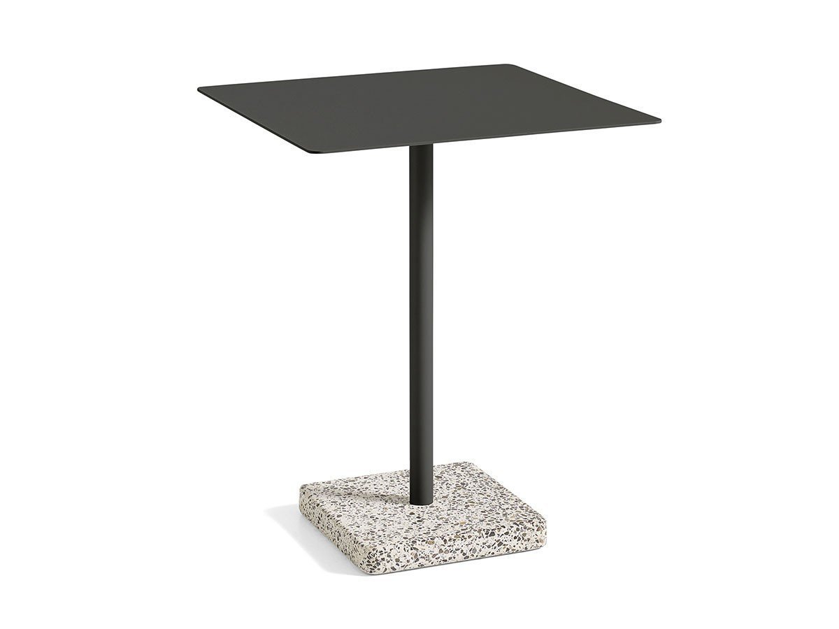 【ヘイ/HAY / GOODS】のTERRAZZO TABLE / テラゾー スクエアテーブル インテリア・キッズ・メンズ・レディースファッション・服の通販 founy(ファニー) 　送料無料　Free Shipping　スクエア　Square　テーブル　Table　ホーム・キャンプ・アウトドア・お取り寄せ　Home,Garden,Outdoor,Camping Gear　家具・インテリア　Furniture　テーブル　Table　カフェテーブル　Cafe Table　アンスラサイト × グレーベース|ID: prp329100000004688 ipo3291000000030211305