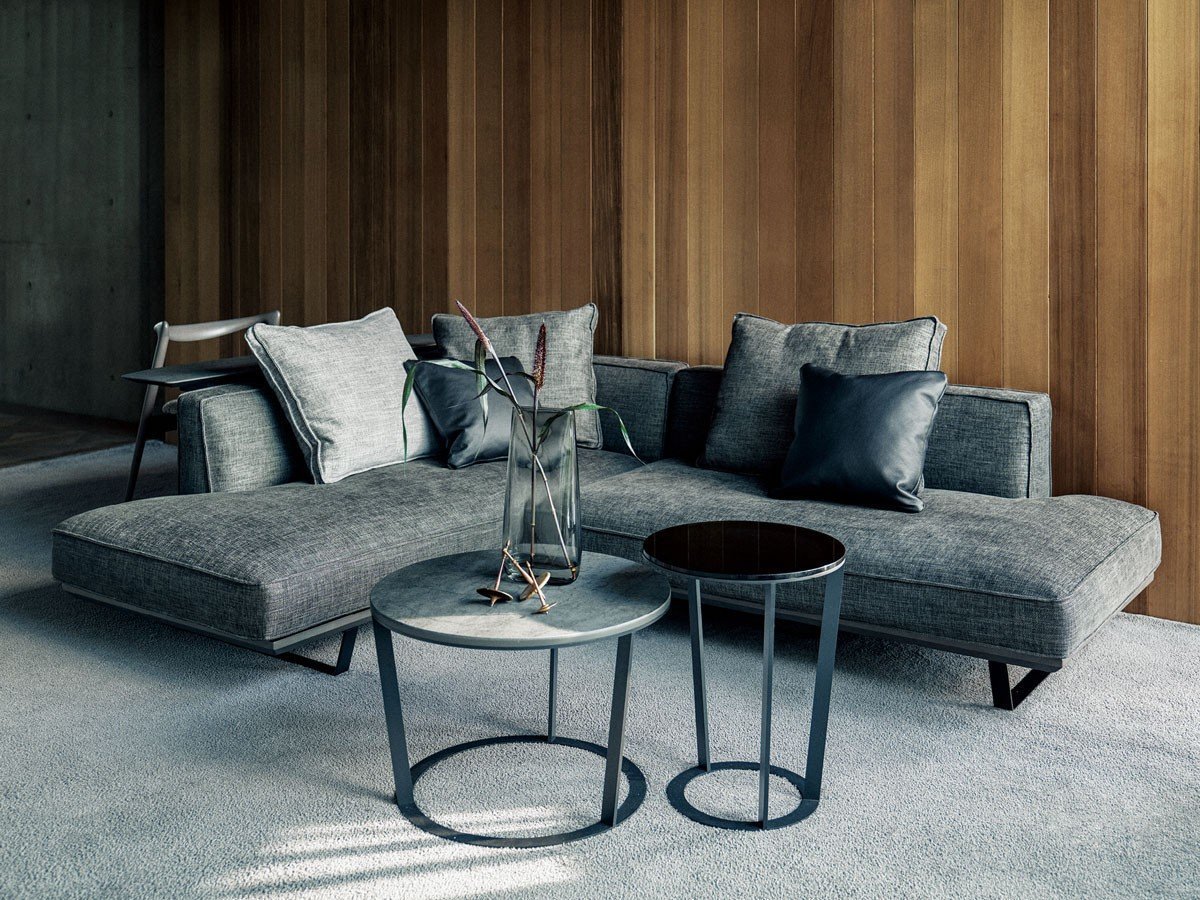 【フクラ/HUKLA / GOODS】のKASTOR Combination Sofa / カストール コンビネーションソファ(アームレス + カウチ) インテリア・キッズ・メンズ・レディースファッション・服の通販 founy(ファニー) 　クッション　Cushion, Throw Pillow　フェザー　Feather, Feather Detail　ホーム・キャンプ・アウトドア・お取り寄せ　Home Living / Home & Lifestyle / Camping Gear / Outdoor Camping　家具・インテリア　Home Furniture & Interior. Stylish & Functional Living Spaces　ソファー　Couches & Sofas　カウチソファ・シェーズロング　Chaise Lounge Sofas　張地:FG-2600(FGランク)、タイプ:右カウチ、ベースグレー / GY|ID: prp329100000004748 ipo3291000000036940959