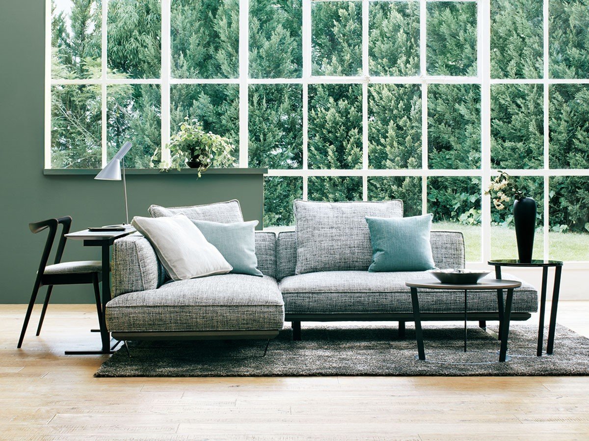 【フクラ/HUKLA / GOODS】のKASTOR Combination Sofa / カストール コンビネーションソファ(アームレス + カウチ) インテリア・キッズ・メンズ・レディースファッション・服の通販 founy(ファニー) 　クッション　Cushion, Throw Pillow　フェザー　Feather, Feather Detail　ホーム・キャンプ・アウトドア・お取り寄せ　Home Living / Home & Lifestyle / Camping Gear / Outdoor Camping　家具・インテリア　Home Furniture & Interior. Stylish & Functional Living Spaces　ソファー　Couches & Sofas　カウチソファ・シェーズロング　Chaise Lounge Sofas　張地:掲載外、タイプ:右カウチ、ベースグレー / GY|ID: prp329100000004748 ipo3291000000036940964