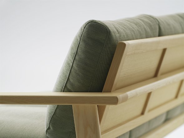 【ブルーノ/Bruno / GOODS】のTwo Seater Sofa / ツーシーターソファ インテリア・キッズ・メンズ・レディースファッション・服の通販 founy(ファニー) 　クッション　Cushion, Throw Pillow　ファブリック　Fabric, Textile　フォルム　Silhouette, Form　フォーム　Form　フレーム　Frame, Outline　ホーム・キャンプ・アウトドア・お取り寄せ　Home Living / Home & Lifestyle / Camping Gear / Outdoor Camping　家具・インテリア　Home Furniture & Interior. Stylish & Functional Living Spaces　ソファー　Couches & Sofas　|ID: prp329100000004762 ipo3291000000030209776