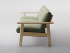 【ブルーノ/Bruno / GOODS】のTwo Seater Sofa / ツーシーターソファ 大人の最旬トレンドファッション＆コーディネート founy(ファウニー) クッション Cushion, Throw Pillow ファブリック Fabric, Textile フォルム Silhouette, Form フォーム Form フレーム Frame, Outline ホーム・キャンプ・アウトドア・お取り寄せ Home Living / Home & Lifestyle / Camping Gear / Outdoor Camping 家具・インテリア Home Furniture & Interior. Stylish & Functional Living Spaces ソファー Couches & Sofas thumbnail フレーム:アッシュ C-0(ナチュラルクリア)|ID: prp329100000004762 ipo3291000000036997179