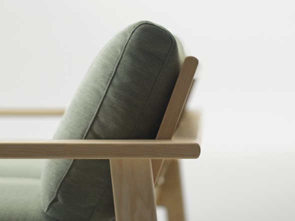 【ブルーノ/Bruno / GOODS】のTwo Seater Sofa / ツーシーターソファ インテリア・キッズ・メンズ・レディースファッション・服の通販 founy(ファウニー) 　クッション　Cushion, Throw Pillow　ファブリック　Fabric, Textile　フォルム　Silhouette, Form　フォーム　Form　フレーム　Frame, Outline　ホーム・キャンプ・アウトドア・お取り寄せ　Home Living / Home & Lifestyle / Camping Gear / Outdoor Camping　家具・インテリア　Home Furniture & Interior. Stylish & Functional Living Spaces　ソファー　Couches & Sofas　|ID: prp329100000004762 ipo3291000000036997183