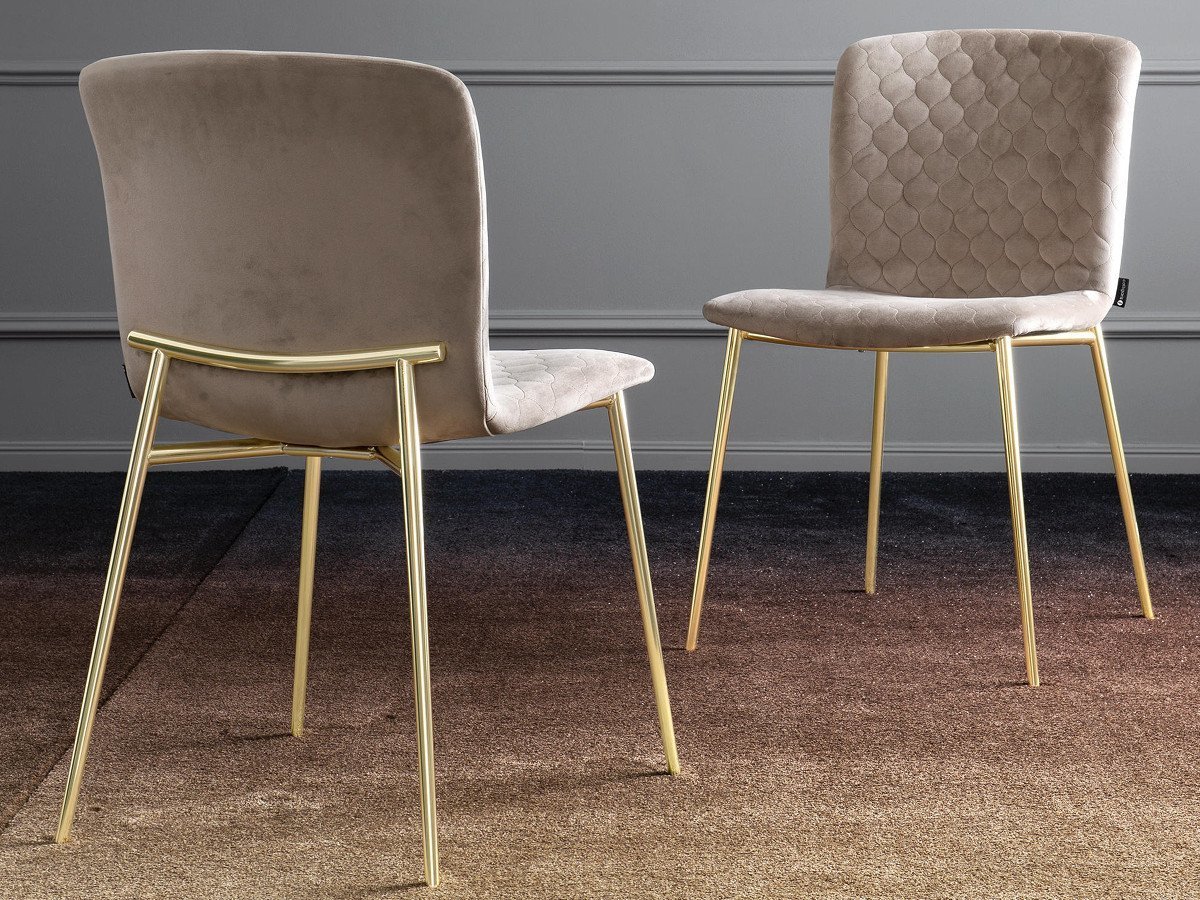 【カリガリス/Calligaris / GOODS】のLOVE / ラブ CS/1885-A 人気、トレンドファッション・服の通販 founy(ファニー) 　送料無料　Free Shipping　エレガント 上品　Elegant　キルティング　Quilting　クラシック　Classic　ファブリック　Fabric　フレーム　Flame　ベルベット　Velvet　メタル　Metal　モダン　Modern　ホーム・キャンプ・アウトドア・お取り寄せ　Home,Garden,Outdoor,Camping Gear　家具・インテリア　Furniture　チェア・椅子　Chair　ダイニングチェア　Dining Chair　other-4|ID: prp329100000004775 ipo3291000000031546386