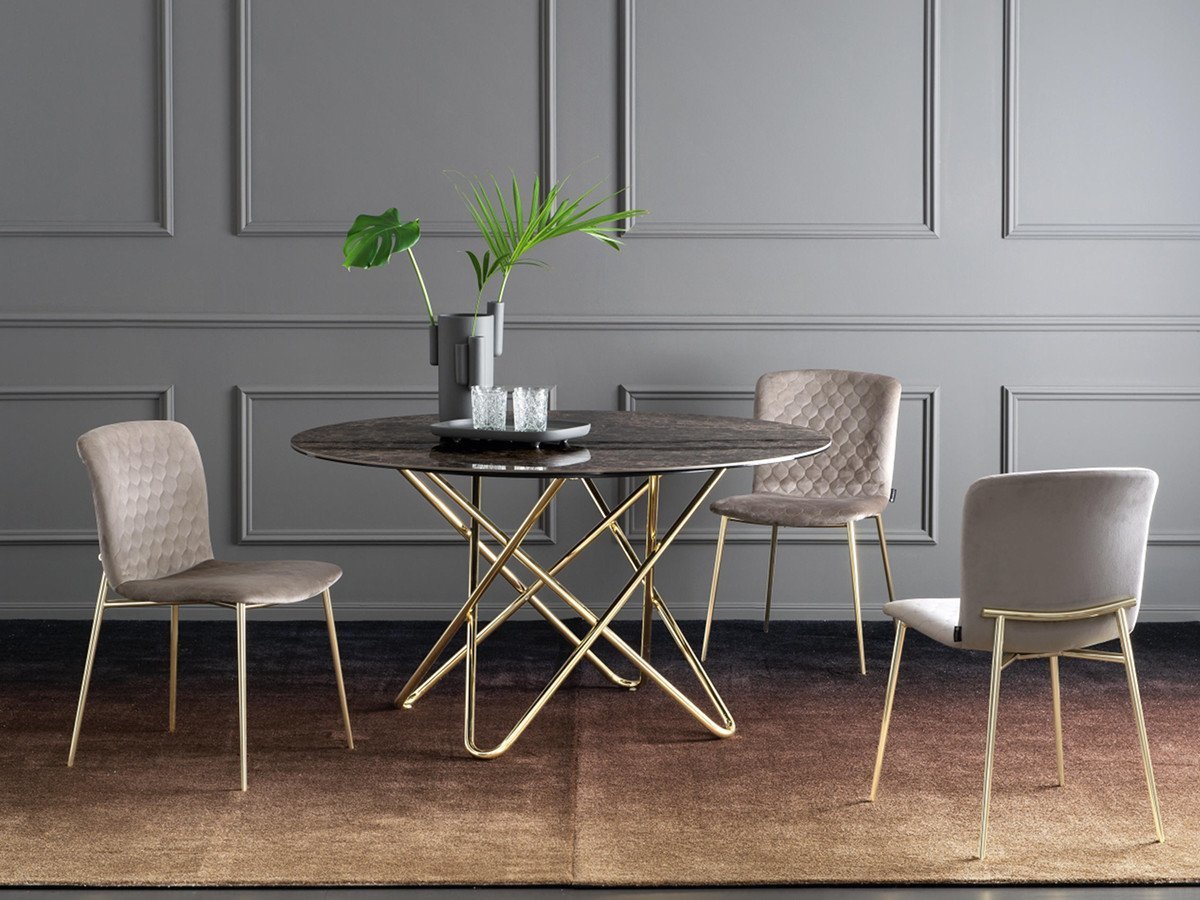 【カリガリス/Calligaris / GOODS】のLOVE / ラブ CS/1885-A 人気、トレンドファッション・服の通販 founy(ファニー) 　送料無料　Free Shipping　エレガント 上品　Elegant　キルティング　Quilting　クラシック　Classic　ファブリック　Fabric　フレーム　Flame　ベルベット　Velvet　メタル　Metal　モダン　Modern　ホーム・キャンプ・アウトドア・お取り寄せ　Home,Garden,Outdoor,Camping Gear　家具・インテリア　Furniture　チェア・椅子　Chair　ダイニングチェア　Dining Chair　other-5|ID: prp329100000004775 ipo3291000000031546387