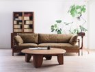 【広松木工/Hiromatsu Furniture / GOODS】のRIPOSO / リポーゾ ソファ 217 張地:ブラウン / (ピエトラ)、フレーム:ウォールナット|ID: prp329100000004787 ipo3291000000030200570