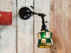 【フライミー ファクトリー/FLYMEe Factory / GOODS】のCUSTOM SERIES Engineer Wall Lamp L × Stained Glass Checker / カスタムシリーズ エンジニアウォールランプL × ステンドグラス(チェッカー) |ID: prp329100000004808 ipo3291000000031686695