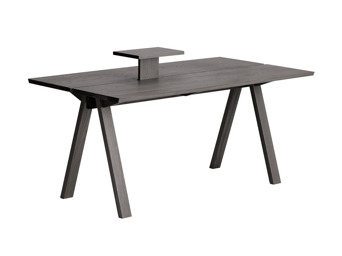 【アリアケ/ARIAKE / GOODS】のSagyo Table / サギョウテーブル インテリア・キッズ・メンズ・レディースファッション・服の通販 founy(ファニー) 　テーブル　Table, Dining Table　デスク　Desk, Work Desk　ホーム・キャンプ・アウトドア・お取り寄せ　Home Living / Home & Lifestyle / Camping Gear / Outdoor Camping　家具・インテリア　Home Furniture & Interior. Stylish & Functional Living Spaces　テーブル　Dining, Coffee & Side Tables　ダイニングテーブル・食卓テーブル　Dining Tables　スモークオーク、サイズ:幅160cm、オプション:サークルトレイ1点|ID: prp329100000004827 ipo3291000000036819381