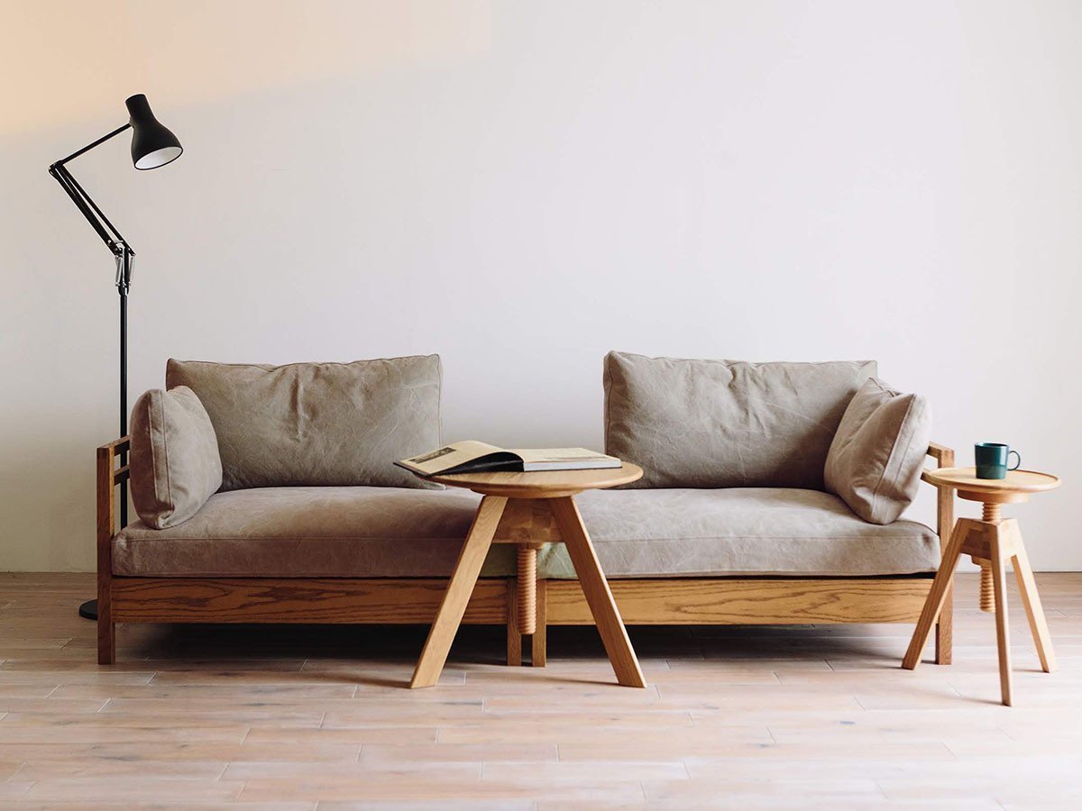 【広松木工/Hiromatsu Furniture / GOODS】のRIPOSO / リポーゾ カウチ 136 インテリア・キッズ・メンズ・レディースファッション・服の通販 founy(ファニー) 　ヴィンテージ　Vintage Style　クッション　Cushion, Throw Pillow　ファブリック　Fabric, Textile　フレーム　Frame, Outline　ルーズ　Loose, Oversized　ホーム・キャンプ・アウトドア・お取り寄せ　Home Living / Home & Lifestyle / Camping Gear / Outdoor Camping　家具・インテリア　Home Furniture & Interior. Stylish & Functional Living Spaces　その他 インテリア雑貨、家具　Home Decor & Furniture Extras　参考イメージレフトとライト、2台を揃えることで、並べて置いたり、離したり、配置する向|ID: prp329100000004855 ipo3291000000030200471