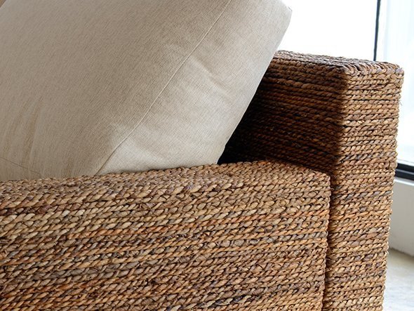 【カジャ/KAJA / GOODS】のFARGO Omi Sofa / ファーゴ オミソファ 3人掛け インテリア・キッズ・メンズ・レディースファッション・服の通販 founy(ファニー) 　フレーム　Flame　リゾート　Resort　リラックス　Relax　リーフ　Leaf　ホーム・キャンプ・アウトドア・お取り寄せ　Home,Garden,Outdoor,Camping Gear　家具・インテリア　Furniture　ソファー　Sofa　一度収穫をしたバナナの木からは実が再び取れないことから、収穫後の木のみを選び家具の素材として再利用す|ID: prp329100000004858 ipo3291000000031700542