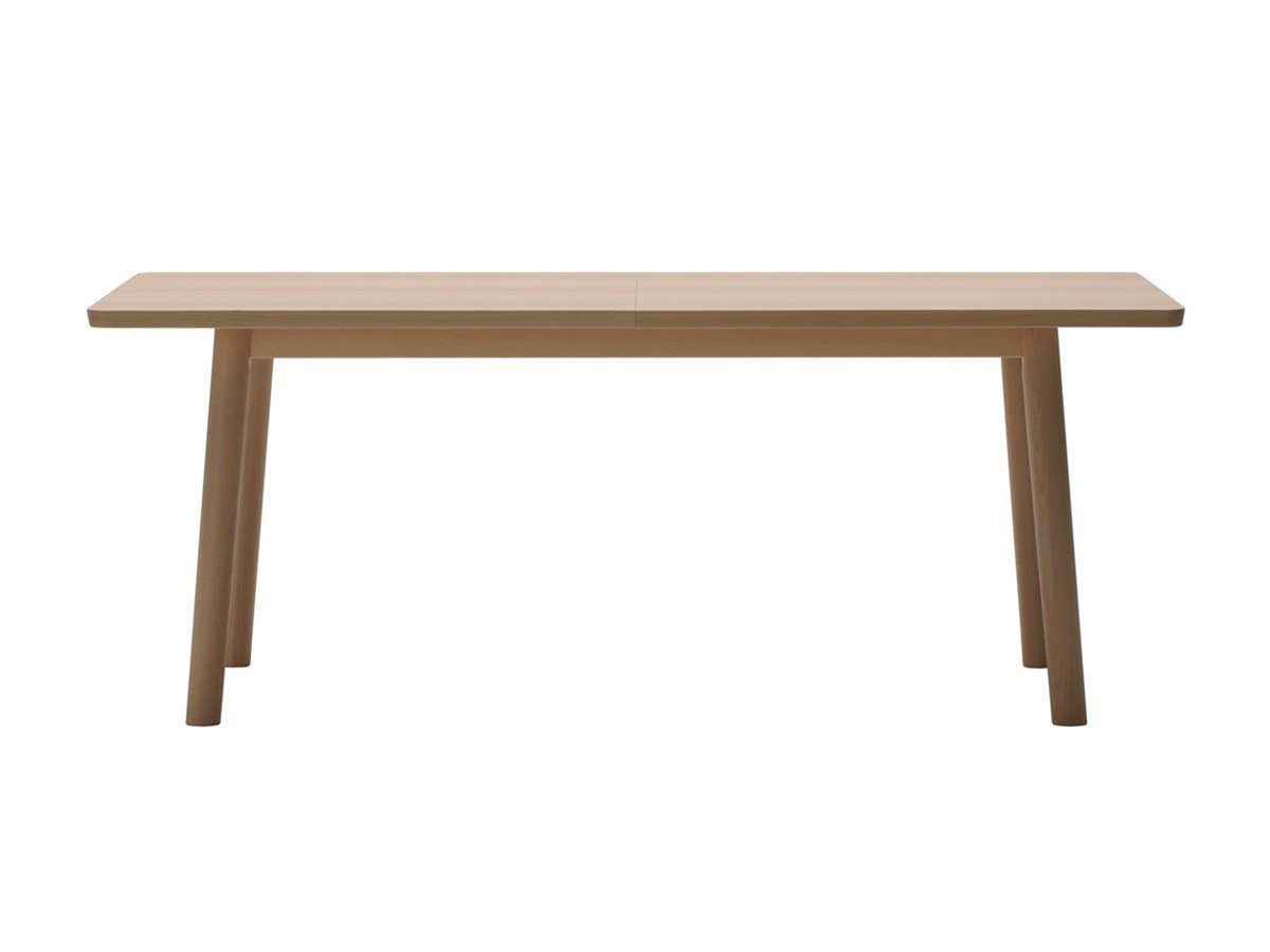 【ヒロシマ/HIROSHIMA / GOODS】のExtension Dining Table / 伸長式ダイニングテーブル(ビーチ) 人気、トレンドファッション・服の通販 founy(ファニー) 　シンプル　Simple　テーブル　Table　ビーチ　Beach　フォルム　Form　ホーム・キャンプ・アウトドア・お取り寄せ　Home,Garden,Outdoor,Camping Gear　家具・インテリア　Home Furniture & Interior. Stylish & Functional Living Spaces　テーブル　Table　ダイニングテーブル　Dining Table　 other-1|ID: prp329100000004897 ipo3291000000032365005