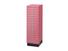 【ビスレー/BISLEY / GOODS】の39 Series A4 Cabinet / 39シリーズ A4キャビネット 39/15 ピンク、オプションベース:不要(ノーマルベース)|ID: prp329100000004900 ipo3291000000030202395