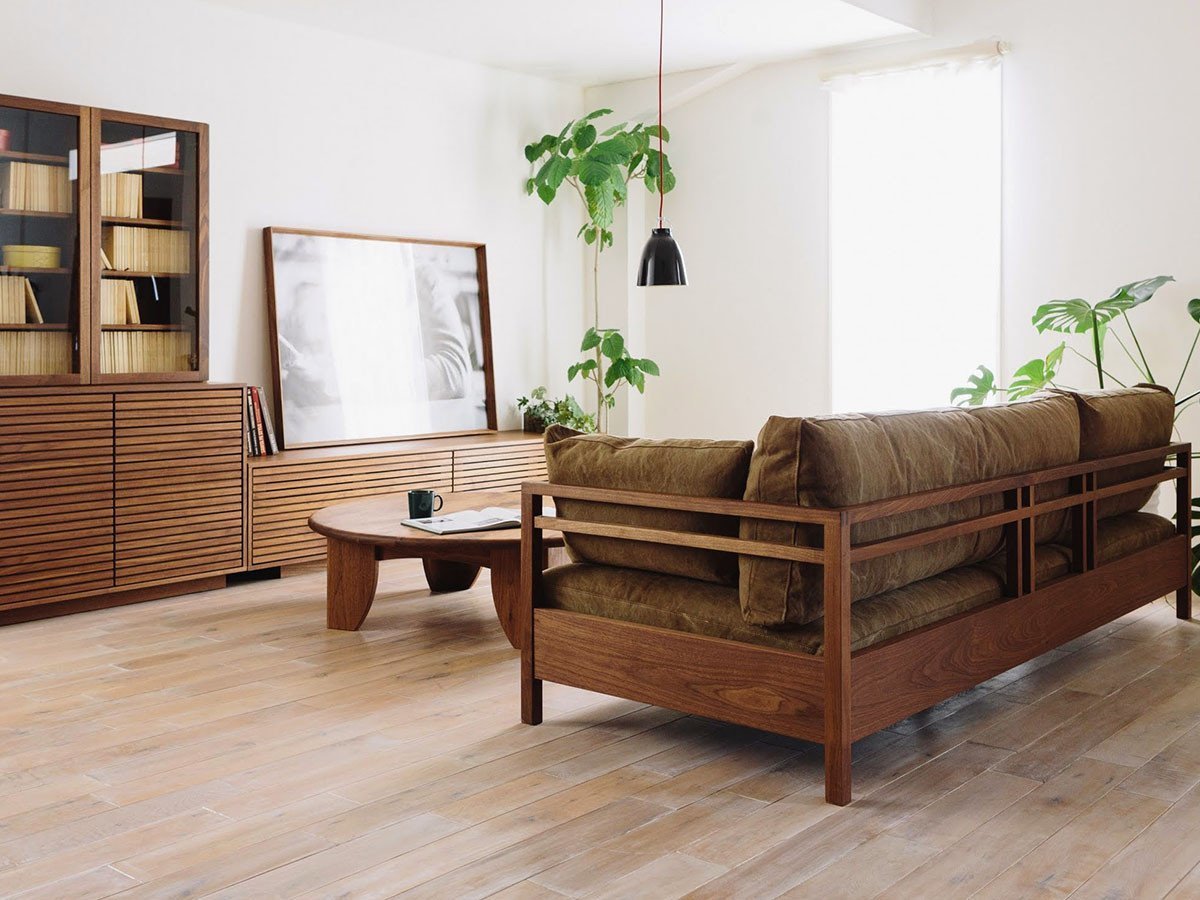 【広松木工/Hiromatsu Furniture / GOODS】のVERA CREPA / ベラクレッパ テレビボード 199 インテリア・キッズ・メンズ・レディースファッション・服の通販 founy(ファニー) 　シンプル　Simple, Minimal　スマート　Smart, Elegant　スリット　Slit, Slit Detail　フレーム　Frame, Outline　ホーム・キャンプ・アウトドア・お取り寄せ　Home Living / Home & Lifestyle / Camping Gear / Outdoor Camping　家具・インテリア　Home Furniture & Interior. Stylish & Functional Living Spaces　テレビボード・テレビ台　TV Cabinets & Consoles　テレビ台・TVボード　Tv Board　ウッド:ウォールナット|ID: prp329100000004954 ipo3291000000036605588