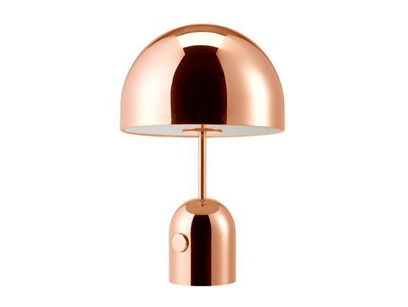 【トム ディクソン/Tom Dixon / GOODS】のBell Table / ベル テーブルライト インテリア・キッズ・メンズ・レディースファッション・服の通販 founy(ファニー) 　送料無料　Free Shipping　テーブル　Table　ホーム・キャンプ・アウトドア・お取り寄せ　Home,Garden,Outdoor,Camping Gear　家具・インテリア　Furniture　ライト・照明　Lighting & Light Fixtures　デスクライト・テーブルライト　Desk Light/Table Light　コッパー 消灯時|ID: prp329100000004963 ipo3291000000007915178