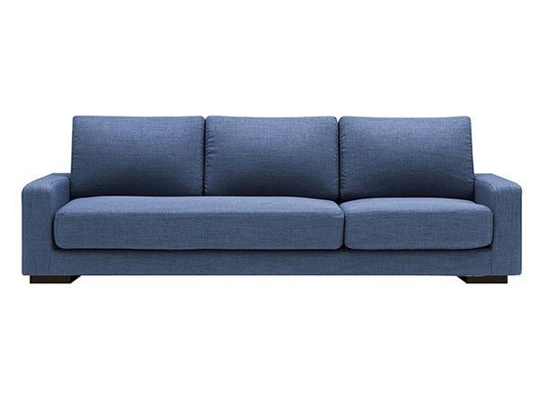 【フライミー ベーシック/FLYMEe BASIC / GOODS】の3P COVERING SOFA / カバーリング3人掛けソファ f585(木製角脚) インテリア・キッズ・メンズ・レディースファッション・服の通販 founy(ファニー) シンプル Simple, Minimal ファブリック Fabric, Textile フェザー Feather, Feather Detail ホーム・キャンプ・アウトドア・お取り寄せ Home Living / Home & Lifestyle / Camping Gear / Outdoor Camping 家具・インテリア Home Furniture & Interior. Stylish & Functional Living Spaces ソファー Couches & Sofas 張地:ブルー|ID: prp329100000004989 ipo3291000000036853116